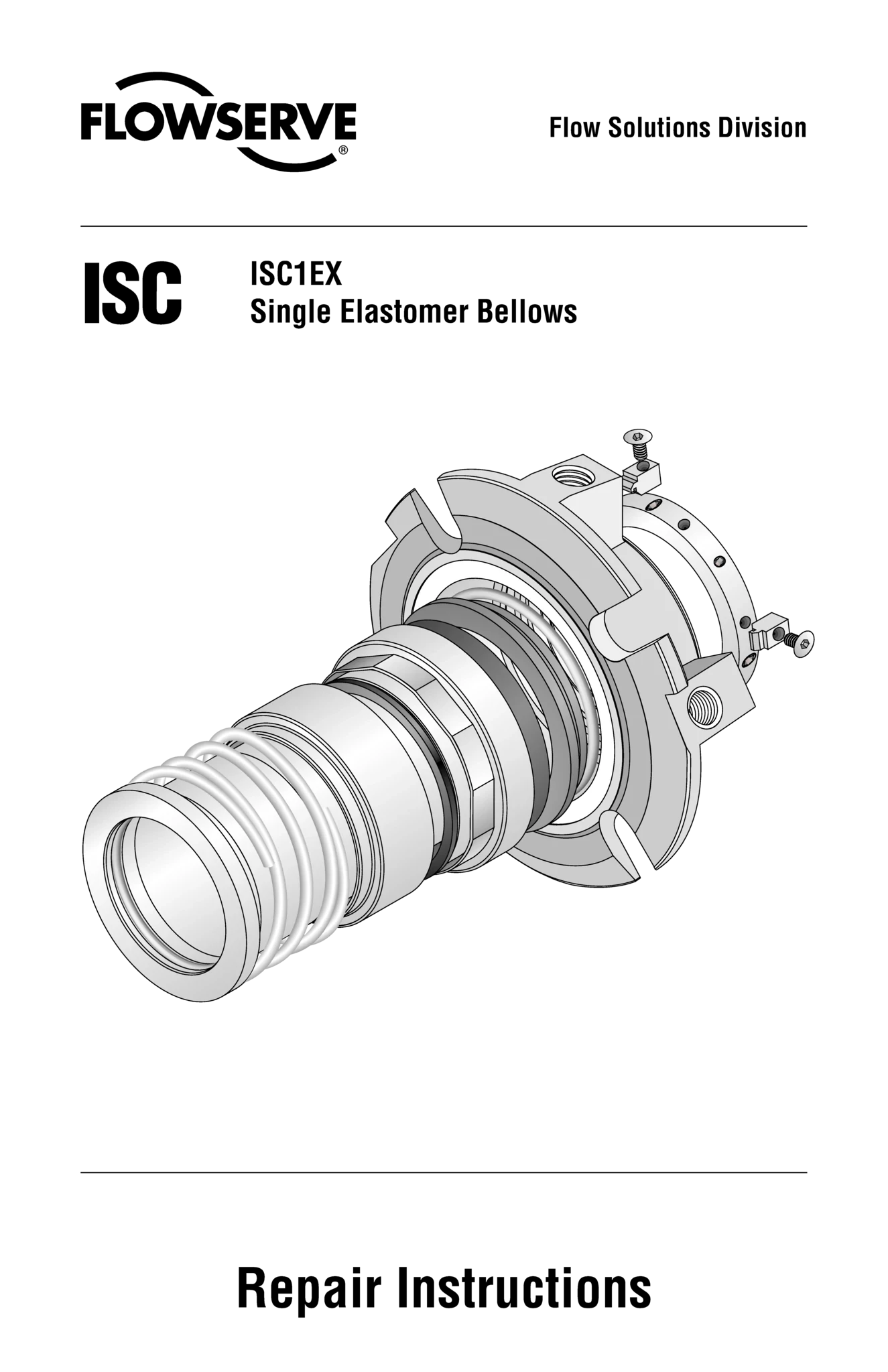 ISC单弹性体波纹管修复