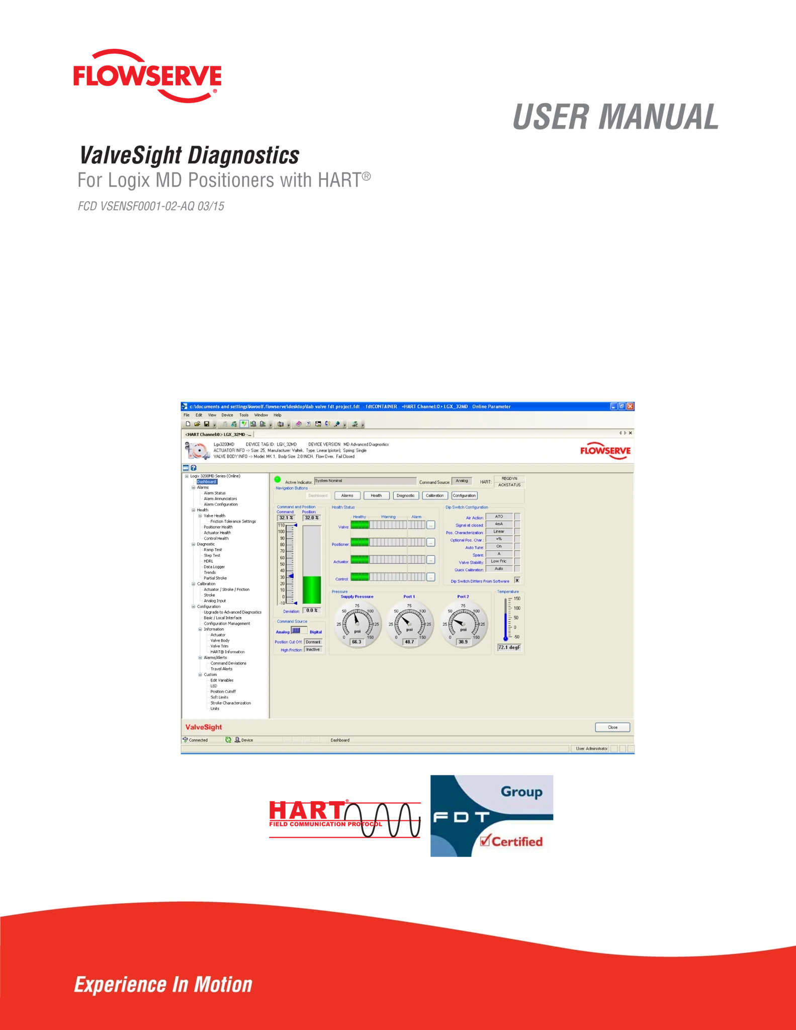 Flowserve ValveSight 诊断 - 使用手册
