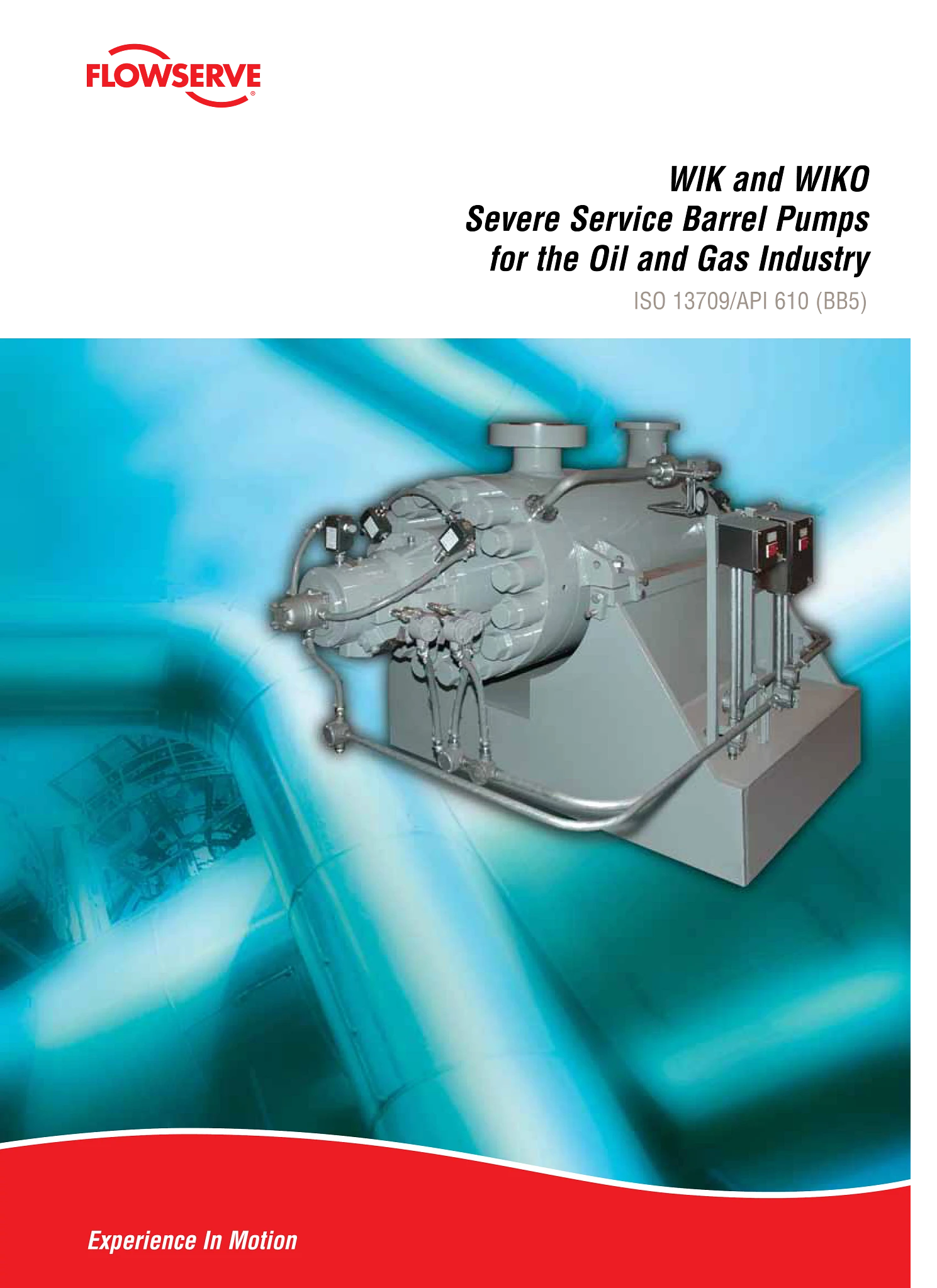 适用于油气行业的WIK和WIKO严酷工况桶式泵-手册