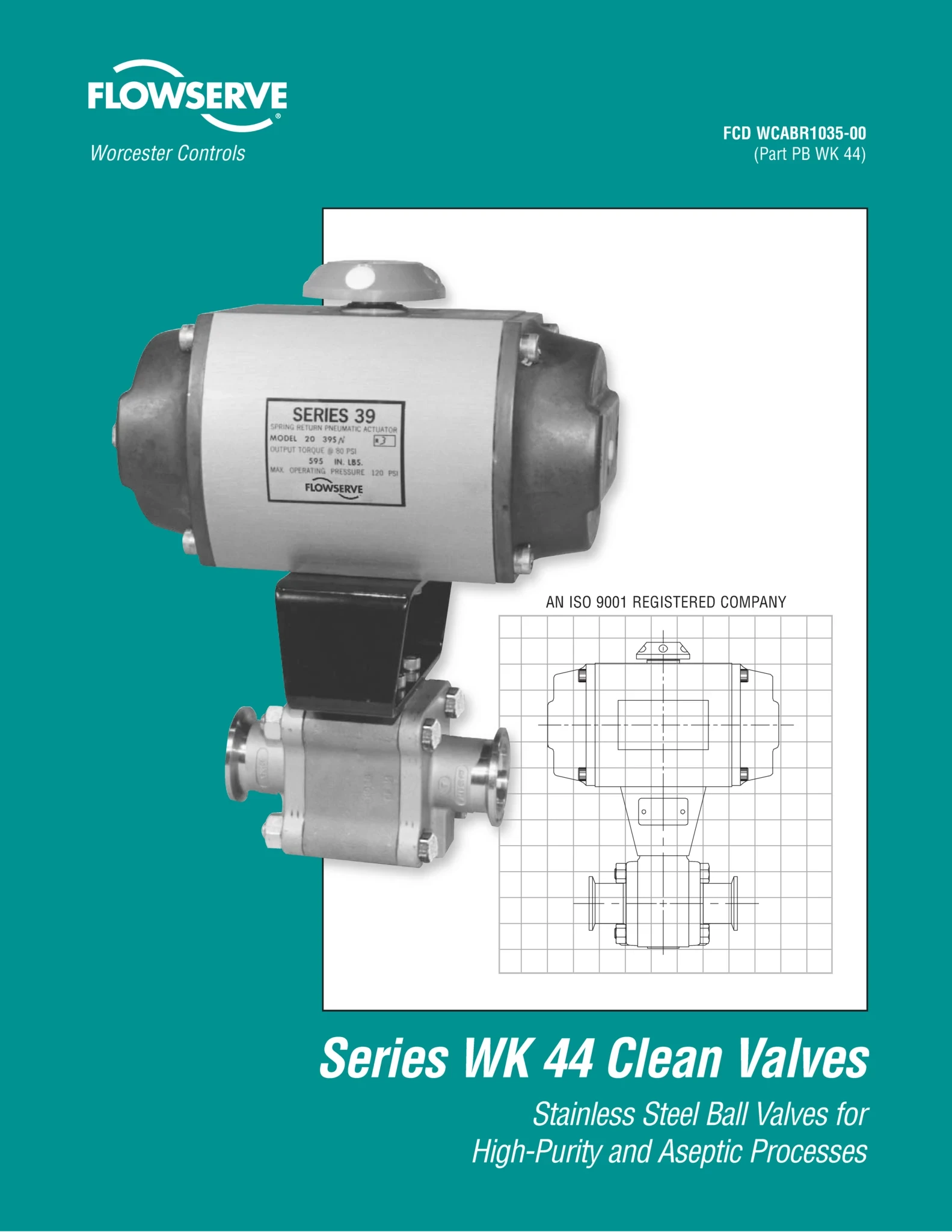 Worcester Controls WK44系列清洁阀手册