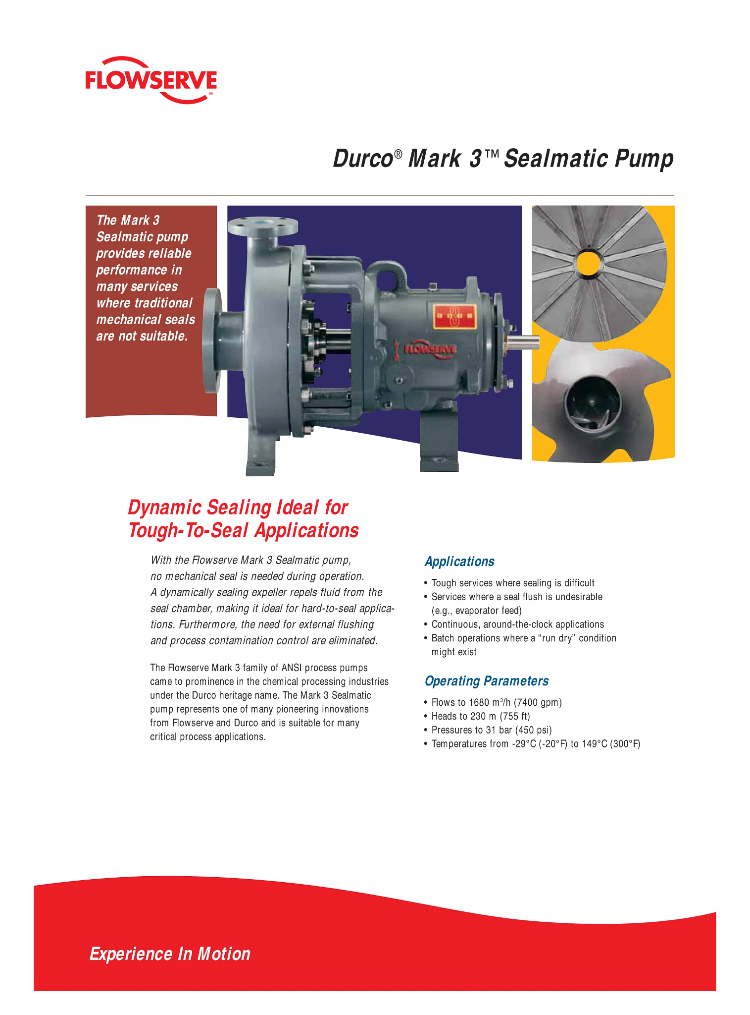 Durco Mark 3密封泵 - 手册