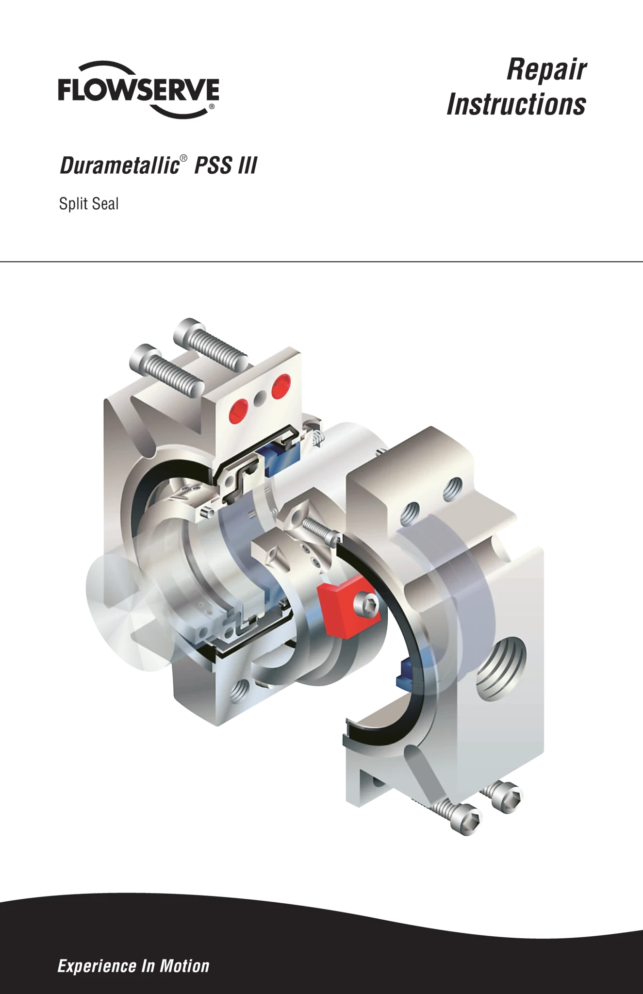 PSS III分体式密封 - 维修说明书