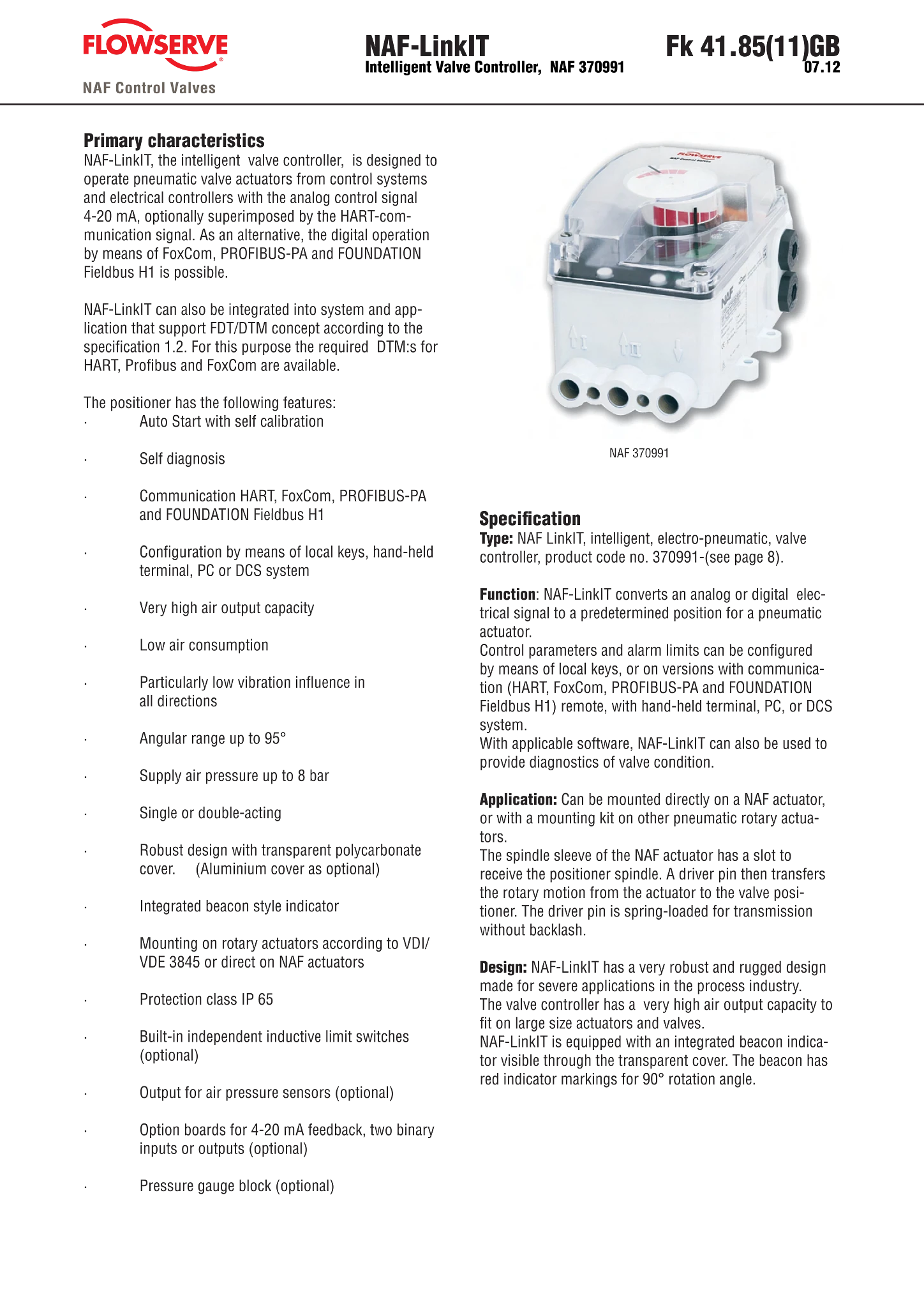 LinkIT智能阀门控制器