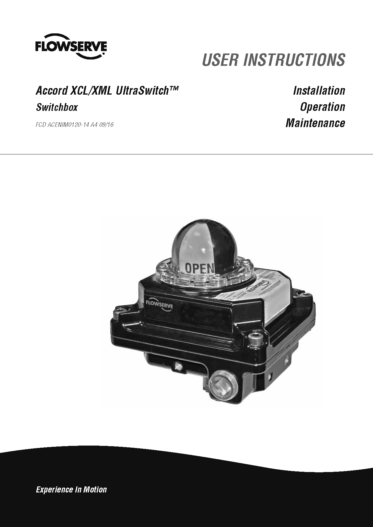 Accord UltraSwitch™ XCL / XML使用说明（IOM）