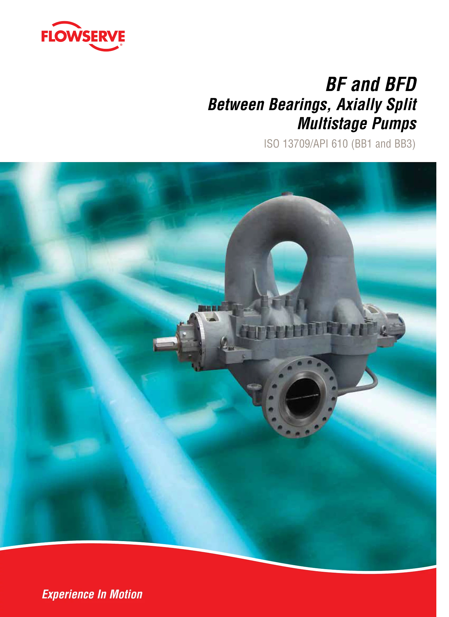 Flowserve BF和BFD双支撑式轴向剖分多级泵公告