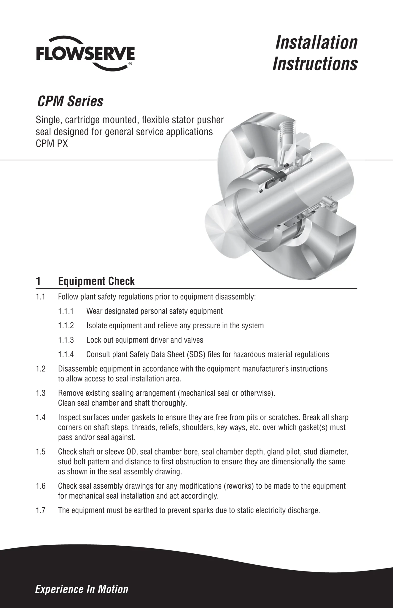 CPM系列安装说明