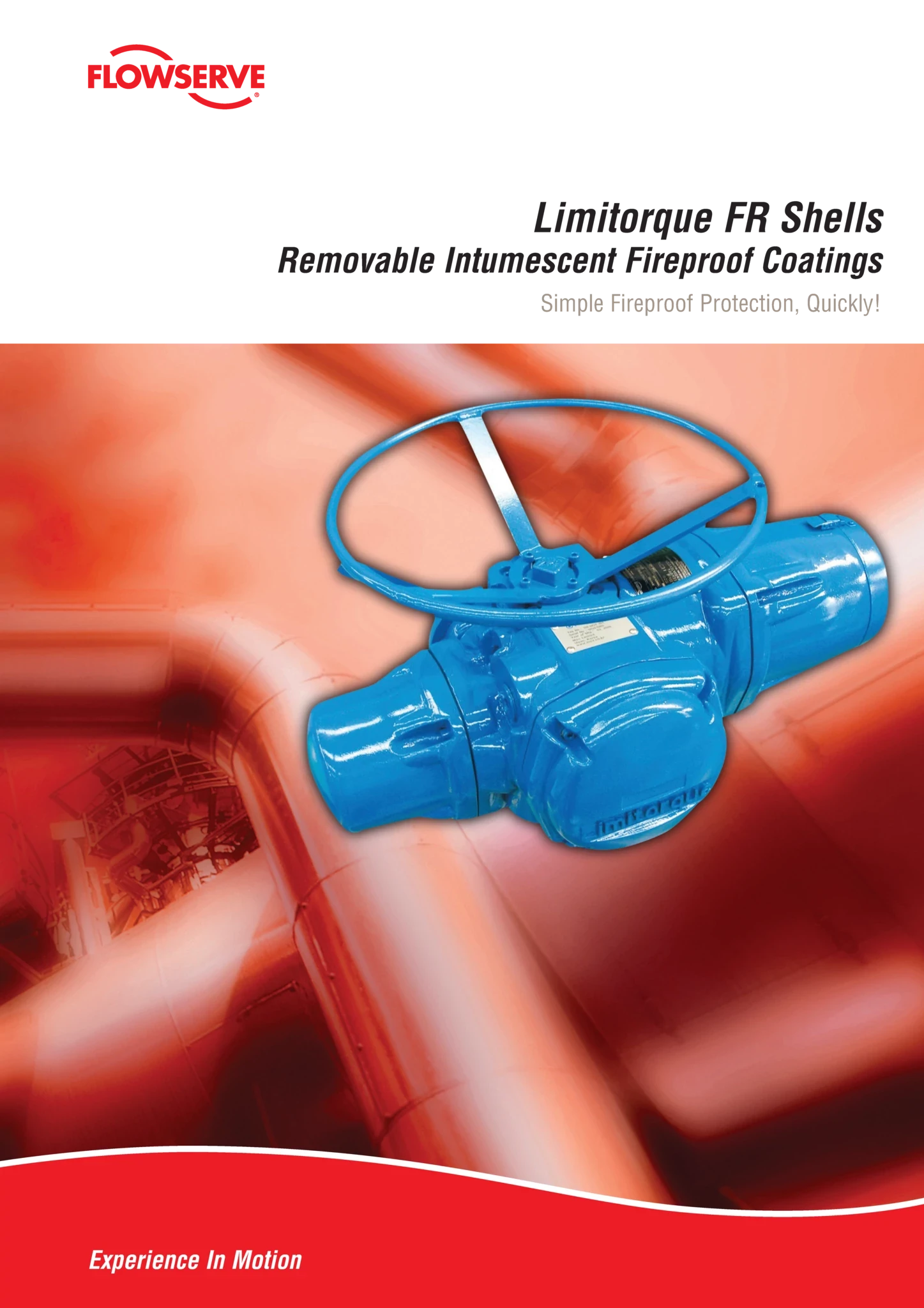 Limitorque FR 外壳 - 可移除膨胀型防火涂料