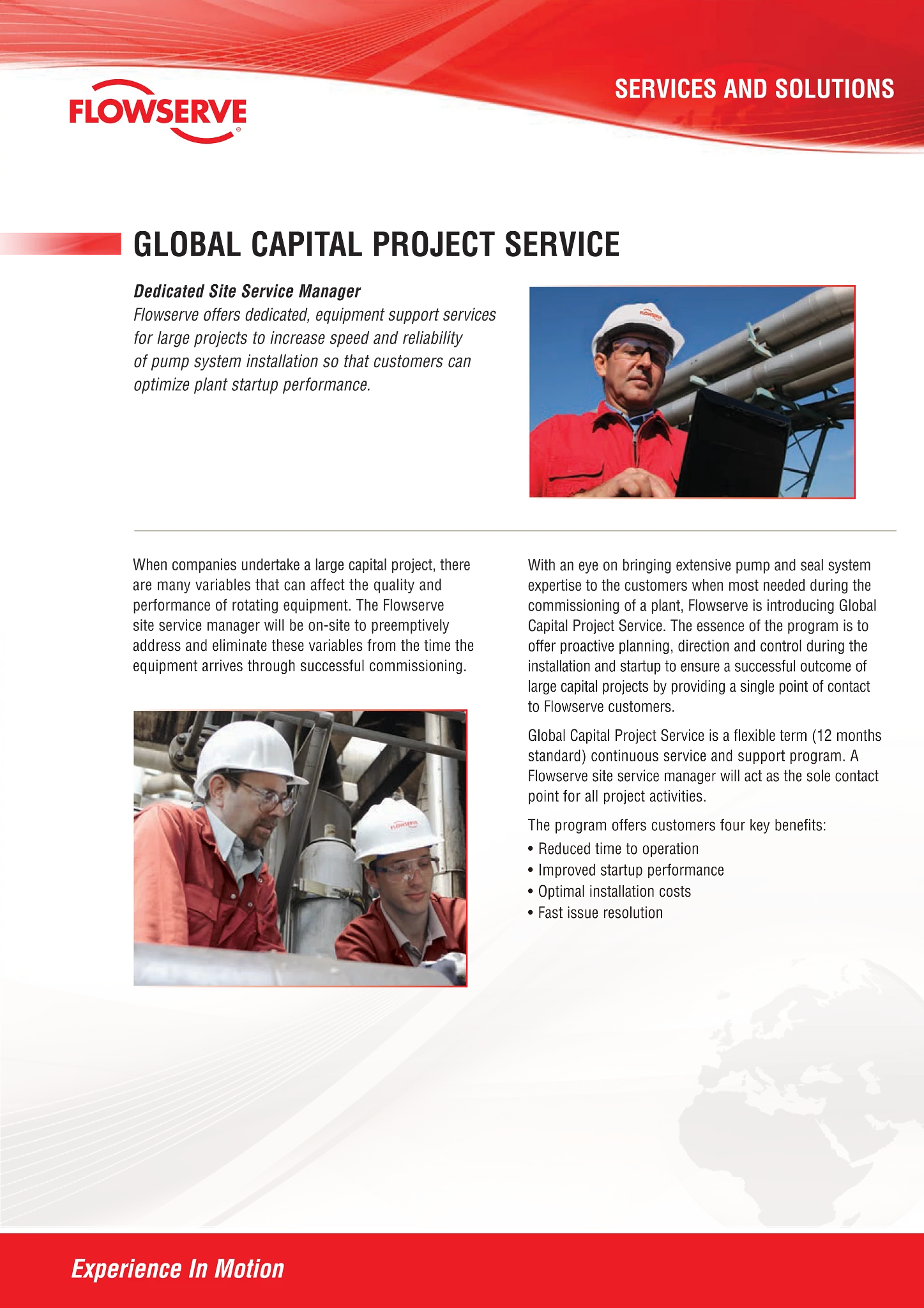 全球资本项目服务