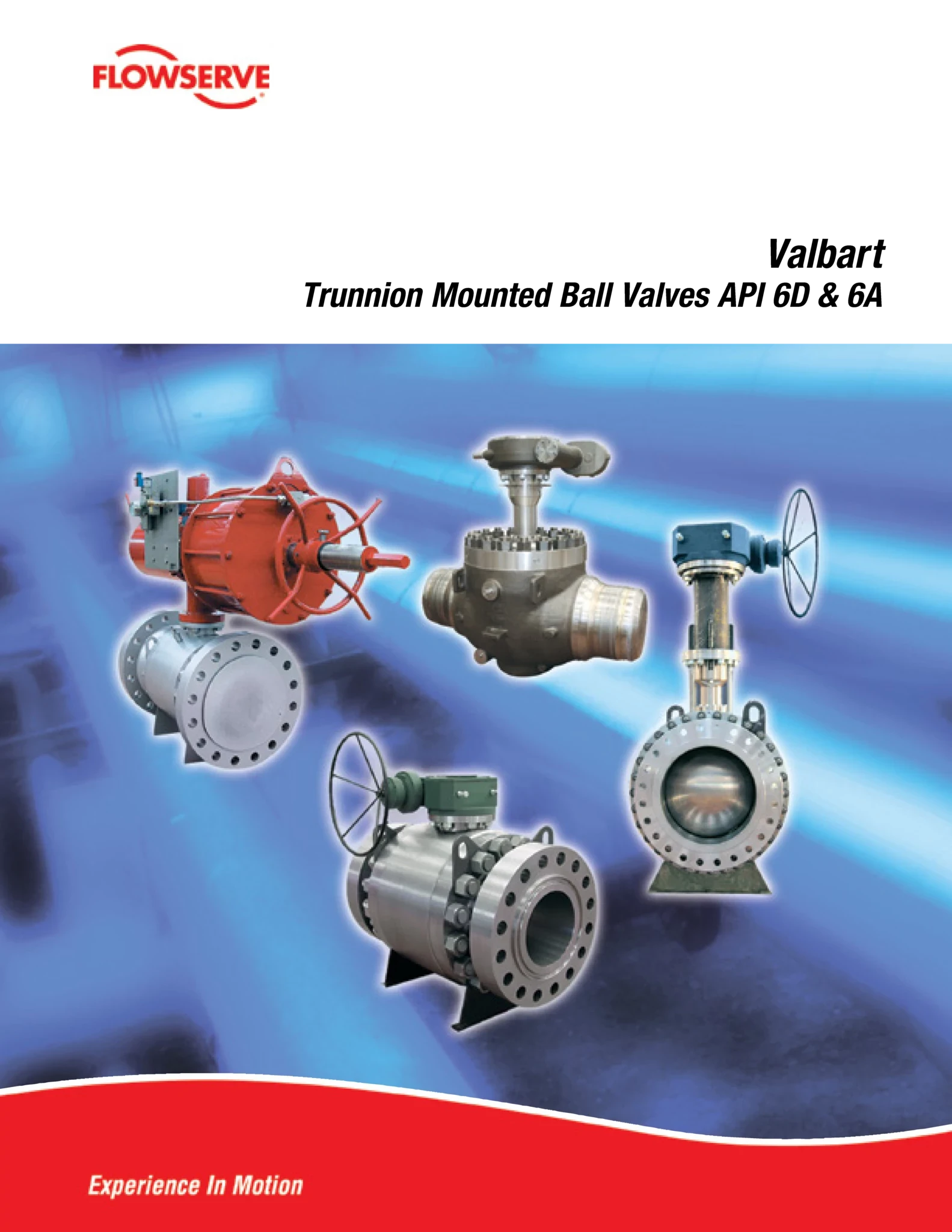 Valbart固定式球阀API 6D & 6A手册