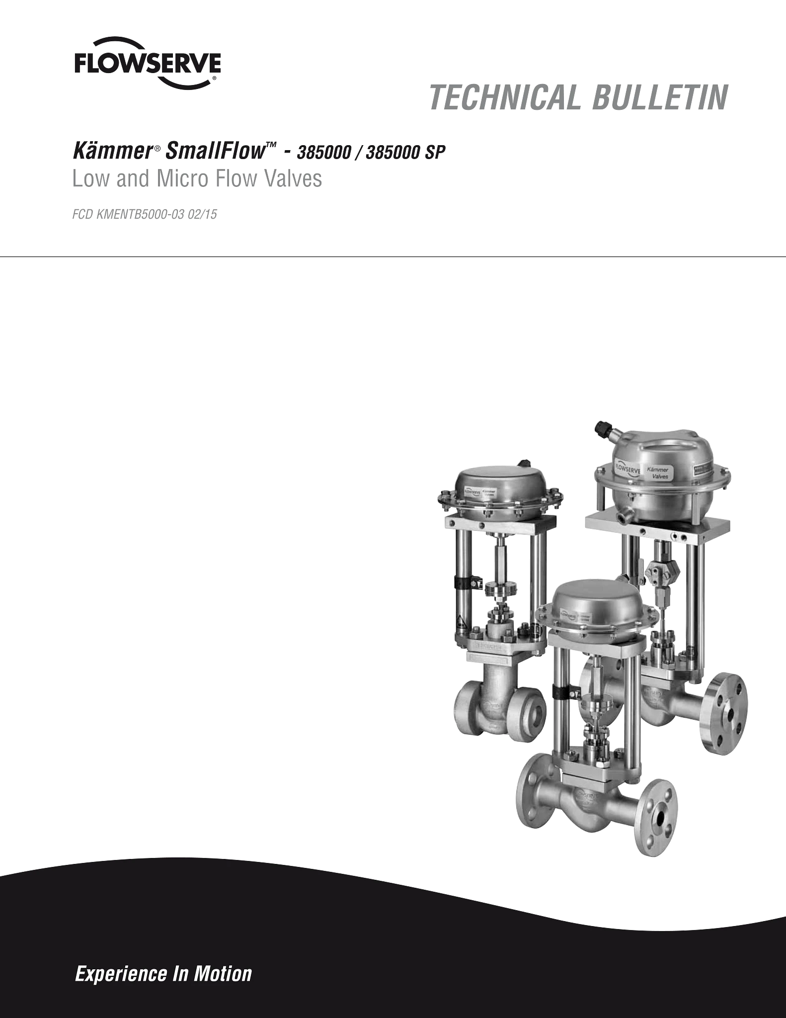 Kämmer SmallFlow KMENTB5000 - 低流量和微流量阀 - 技术公告