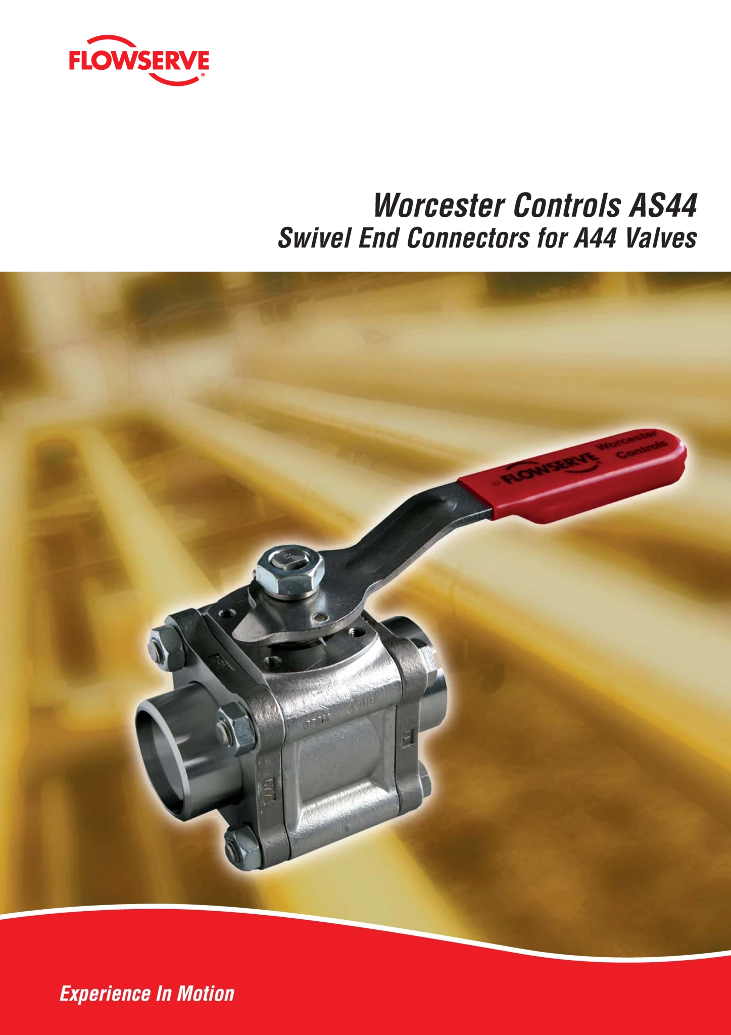 用于A44阀门的Worcester Controls旋转端连接器（欧洲/亚洲）