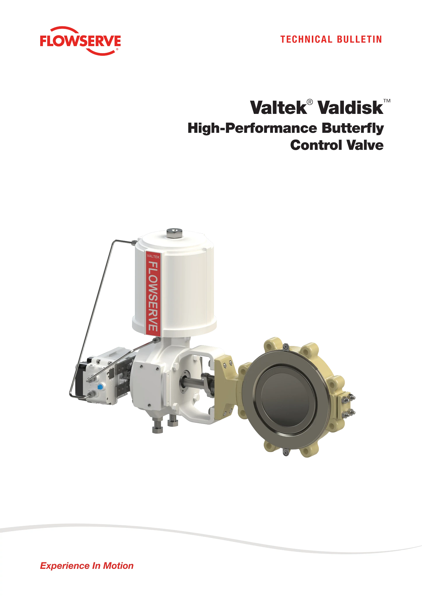 Valtek® Valdisk™高性能蝶形控制阀 - 技术公告