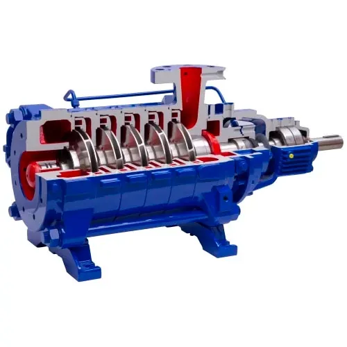 SIHI® MSC双支撑泵 - 卧式，多级，单壳