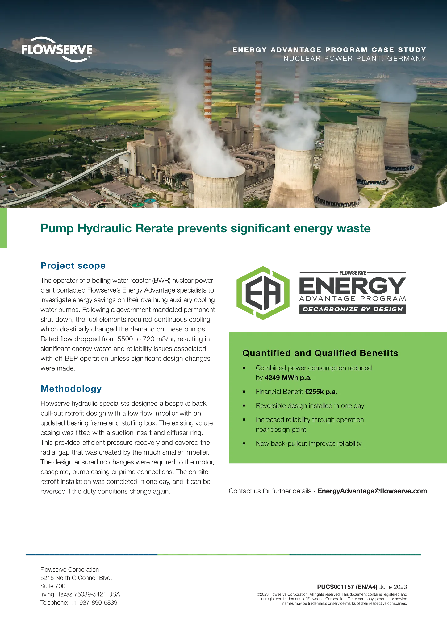 进行泵液压评估可防止大量能源浪费