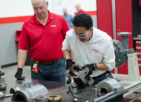 With Flowserves QRCs